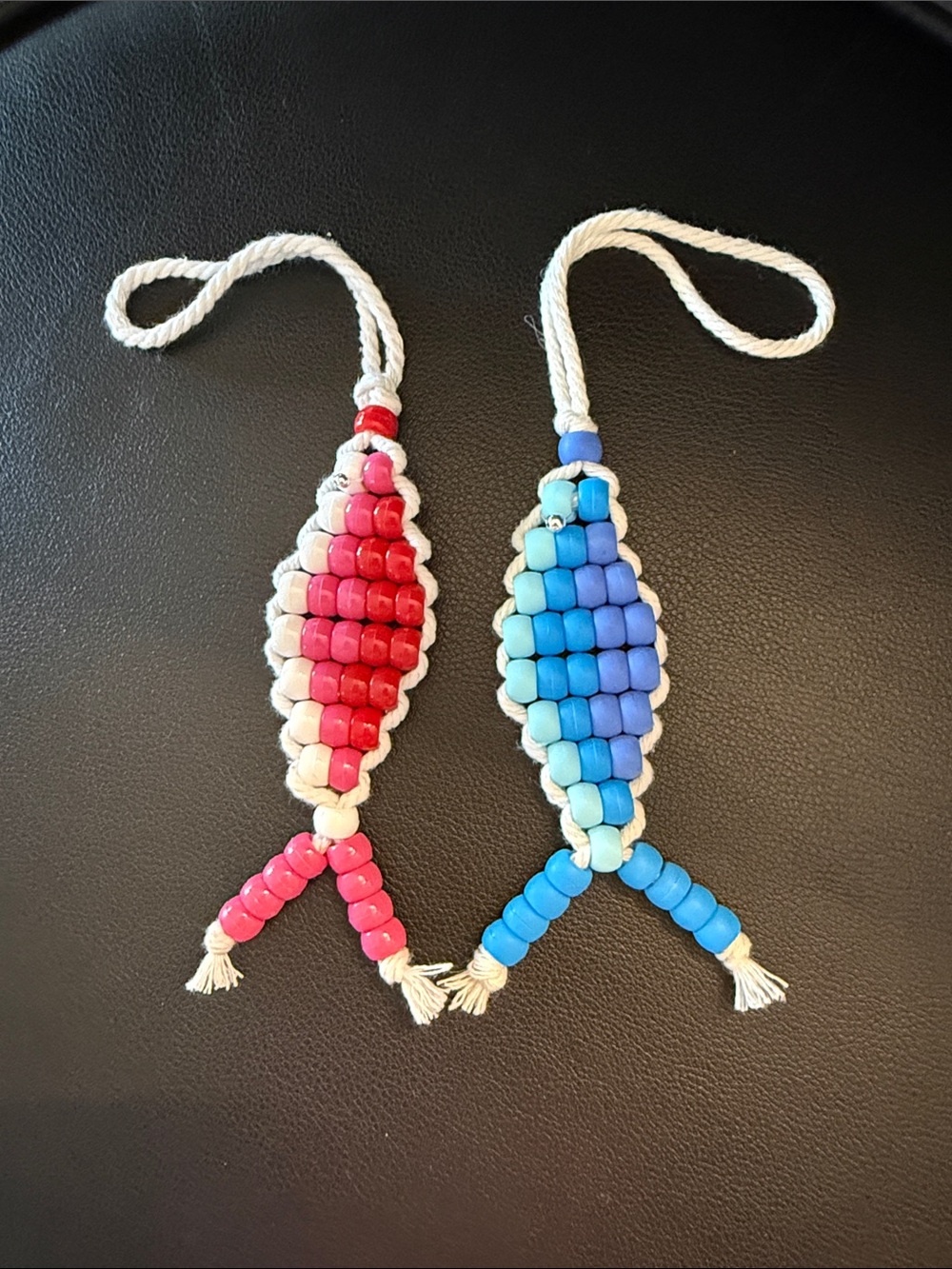Tote Charms Beaded Fish Tote Charms